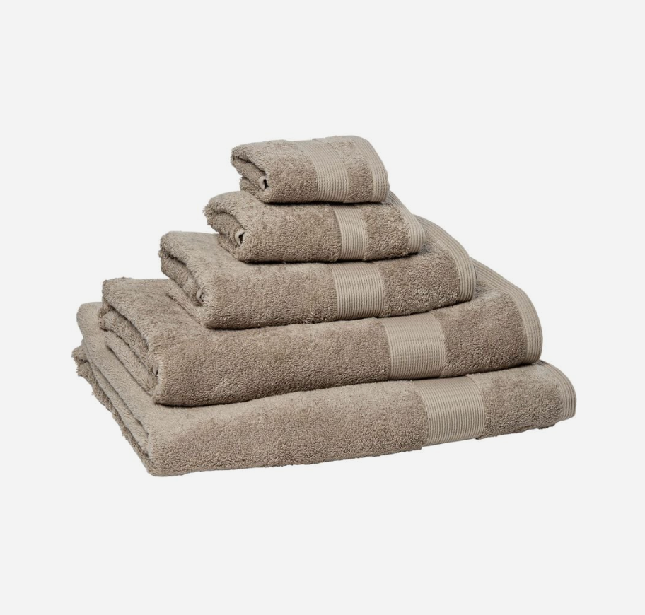 Egyptisk håndklæde 30x30 Feather grey 71332MG/11