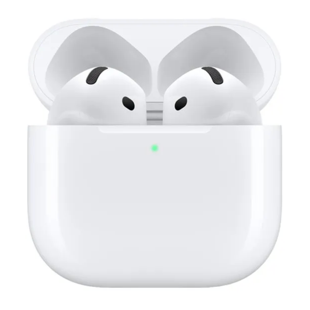 Apple AirPods 4 - Ægte trådløse øretelefoner med mik - Hvid