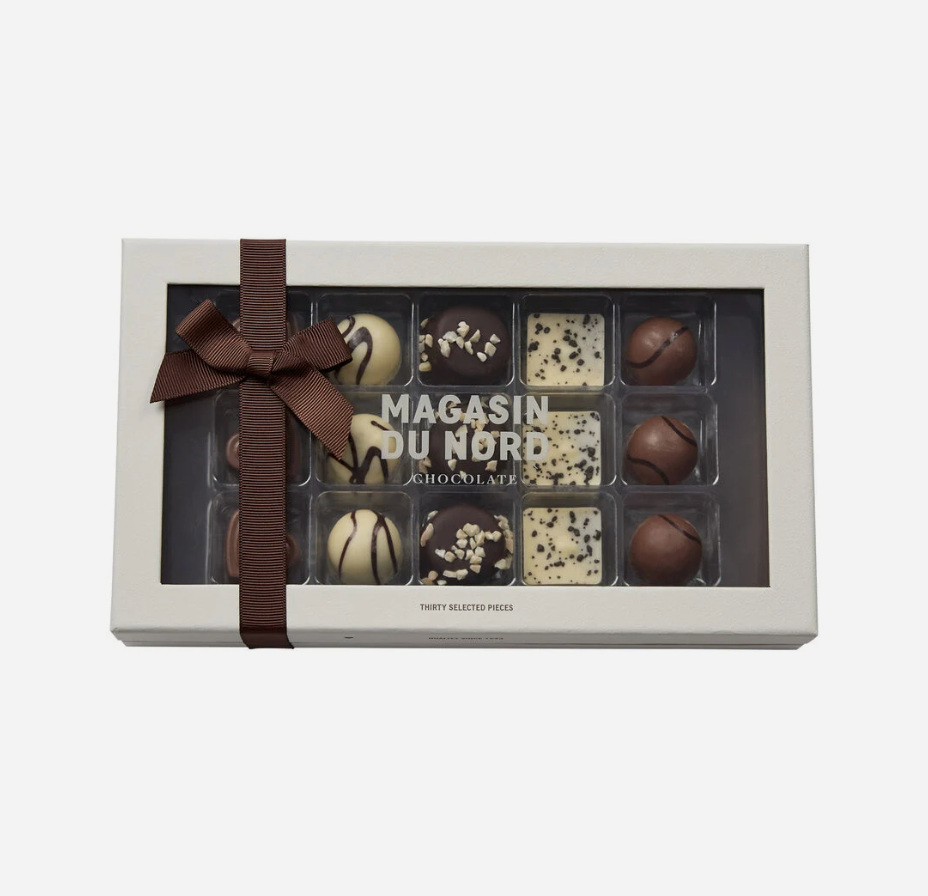 Æske, 30 stk. Dessertchokolade, 312 g