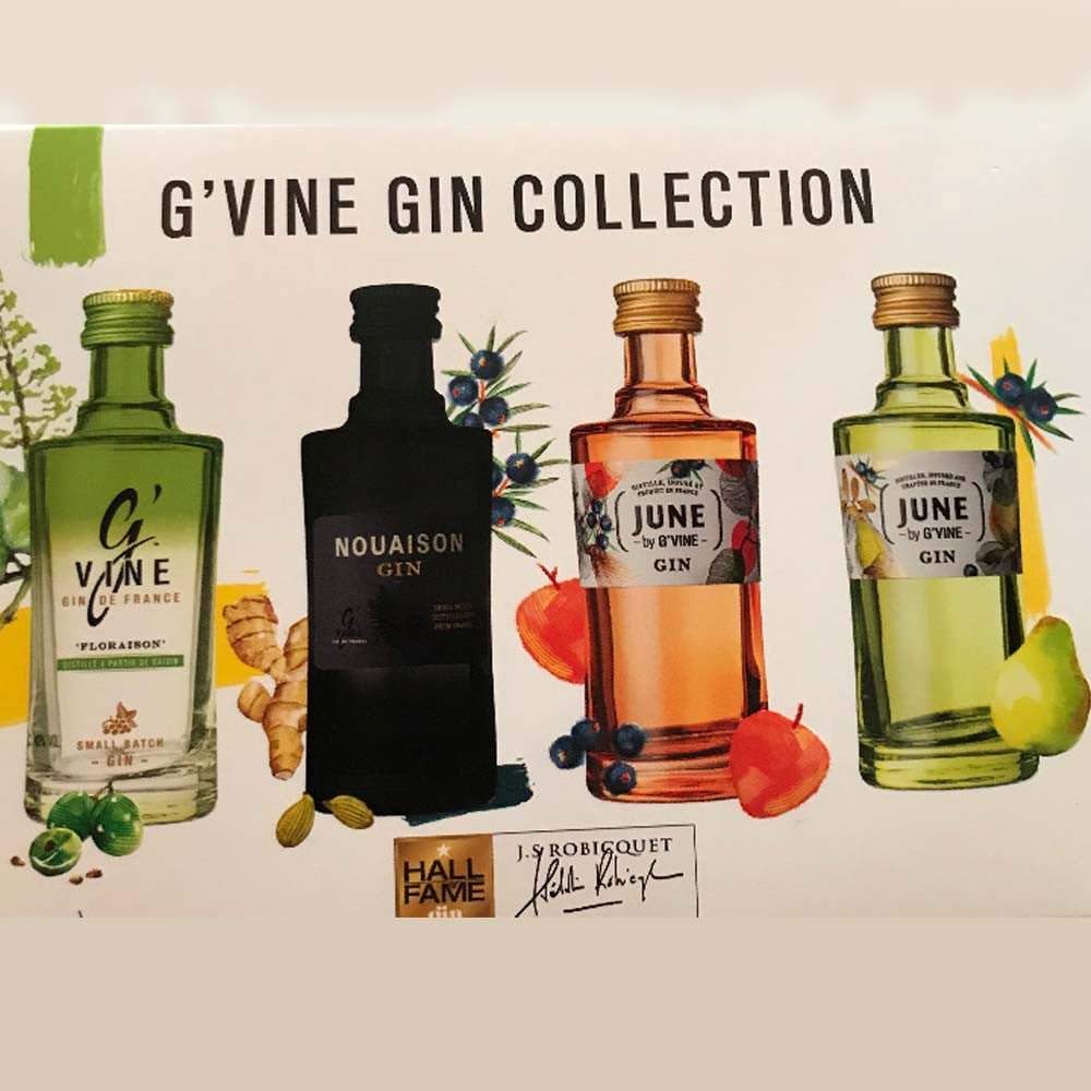 G´Vine Gin Collection - køb komplet 4 stk. pakke til gin-elskeren!