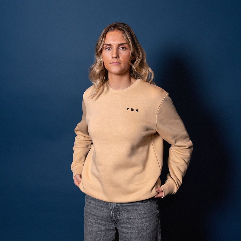 Sweatshirt YBA - Beige – Brøndby Shoppen